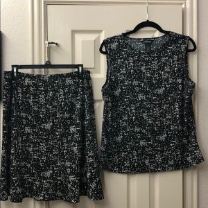 Tank top and skirt set